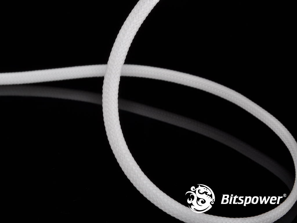 CABLE SLEEVE DELUXE OD 1/8" White