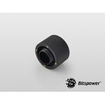 Bitspower G1/4" Matt Black Compression Fitting For ID 1/2" OD 3/4" Tube