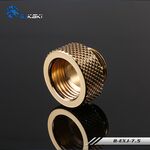 Bykski 7.5mm M-F G1/4 Fitting Gold