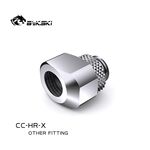 Bykski 6mm Offset Fitting Silver