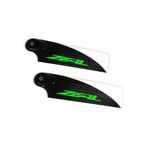 ZEAL Carbon Tail Blades 92mm (Green)