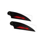 ZEAL Carbon Tail Blades 92mm (Red)