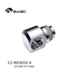 BYKSKI G1/4 90 Degree Rotary Fitting Silver V2