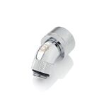 Bitspower G1/4" Silver Shining Dual Rotary 45-Degree Compression Fitting For ID 1/2" OD 3/4" Tube