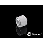 Bitspower G1/4" Deluxe White Compression Fitting For ID 1/2" OD 3/4" Tube