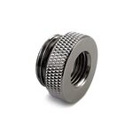 XSPC M20 to G1/4" Fillcap Adapter (Black Chrome)