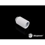 Bitspower G1/4" Deluxe White IG1/4" Extender-25mm