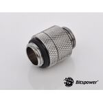 Bitspower G1/4" Silver Shining Rotary G1/4" Extender