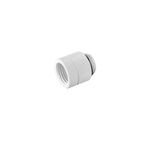 Bitspower G1/4" Deluxe White Anti-Twist Adapter