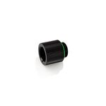 Touchaqua G1/4" IG1/4" Extender Fitting - 15MM (Glorious Black)