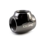 XSPC G1/4″T Fitting (Black Chrome)