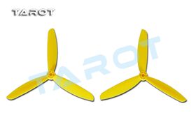 6 inch 3 Leaf Propeller Yellow (CW/CCW)