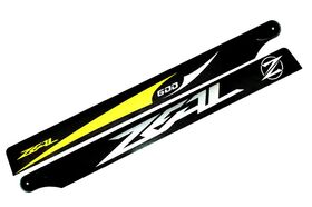 ZEAL Carbon Main Blades 600mm (Yellow)