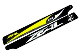 ZEAL Carbon Main Blades 620mm (Yellow)