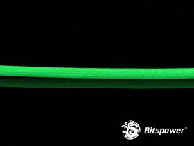 CABLE SLEEVE DELUXE - OD 1/4" Acid Green