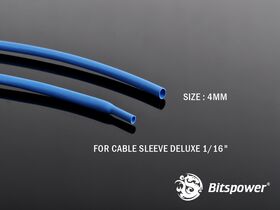 Heat-Shrinkable Tube-4MM Blue