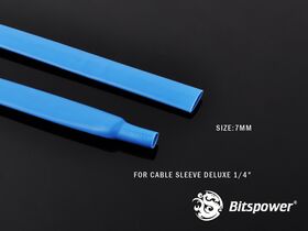 Heat-Shrinkable Tube-7MM Blue