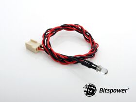 Bitpower 3-PIN WIRED LED 5MM (Green)