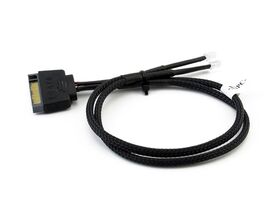 Twin 5mm LED SATA Wire (UV)