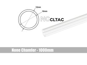 Bitspower None Chamfer Crystal Link Tube OD 12MM - Length 1000MM