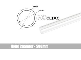 Bitspower None Chamfer Crystal Link Tube OD 14MM - Length 500MM