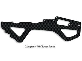 Carbon Fiber Lower Frame (1pc) 2mm 7HV