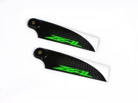ZEAL Carbon Tail Blades 80mm (Green)