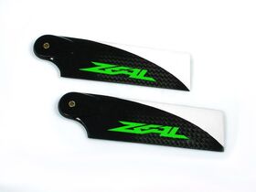 ZEAL Carbon Tail Blades 95mm (Green)