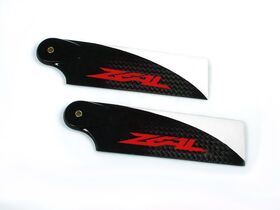 ZEAL Carbon Tail Blades 95mm (Red)