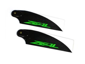 ZEAL Carbon Tail Blades 115mm (Green)
