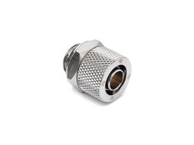 Bitspower G1/4" Silver Shining Compression Fitting For ID8/OD11mm