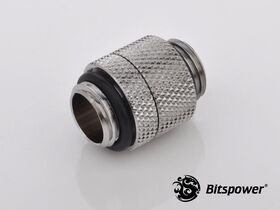 Bitspower G1/4" Silver Shining Rotary G1/4" Extender