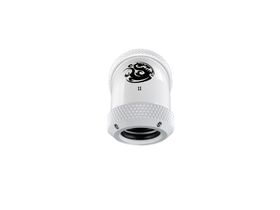 Bitspower Deluxe White Enhance 45-Degree Dual Multi-Link Adapter For OD 12MM