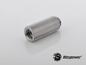Bitspower G1/4" Silver Shining IG1/4" Extender-40mm