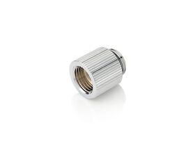 Touchaqua G1/4" IG1/4" Extender Fitting - 15MM (Glorious Silver)