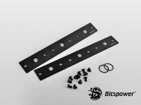 Bitspower Premium Lateral Plate Connection For Magic-Cube DDC TOP (Panel 3)