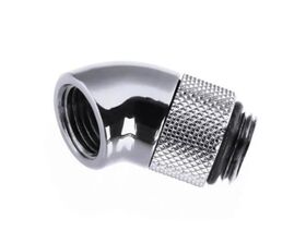 BYKSKI  G1/4 45 Degree Rotary Fitting Silver