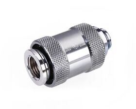 Bykski G1/4 M-F Hand Push Drain Valve Silver