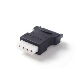 SATA Male to Molex Female Power Adapter