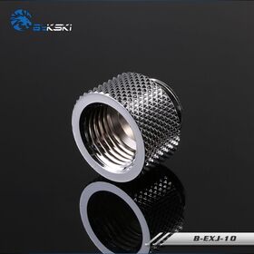 Bykski 10mm M-F G1/4 Fitting Silver