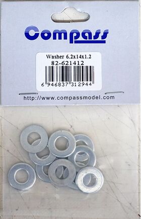 Washer 6.2x14x1.2 (10)