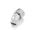 Bitspower G1/4" Silver Shining Dual Rotary 45-Degree Compression Fitting For ID 1/2" OD 3/4" Tube