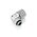 Bitspower G1/4" Silver Shining Dual Rotary Angle Compression Fitting For ID 3/8" OD 5/8" Tube