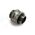 XSPC G1/4″ 10mm Male to Male Fitting (Black Chrome) V2