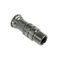 Quick-release connector G1/4 inner thread with bulkhead thread to coupling black nickel