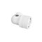 Bitspower G1/4" Deluxe White Dual Rotary Angle Compression Fitting For ID 1/2" OD 3/4" Tube