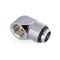 BYKSKI G1/4 90 Degree Rotary Fitting Silver